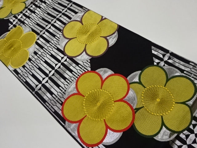 JAPANESE FUKURO OBI / WOVEN UME